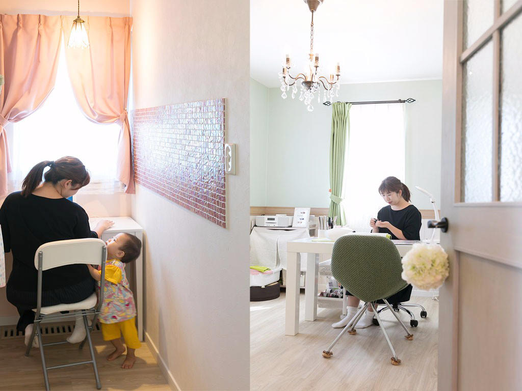 イゼッチハウス北海道のサロン事例